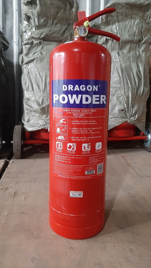 Bình Chữa Cháy Kiểm Định 8kg