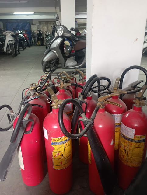 sạc bình chữa cháy