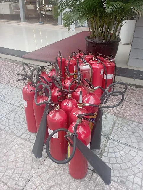 sạc bình chữa cháy quận 10
