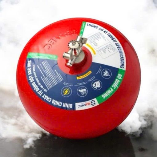 Bình cầu chữa cháy 6kg kiểm định Bình cầu chữa cháy 6kg kiểm định